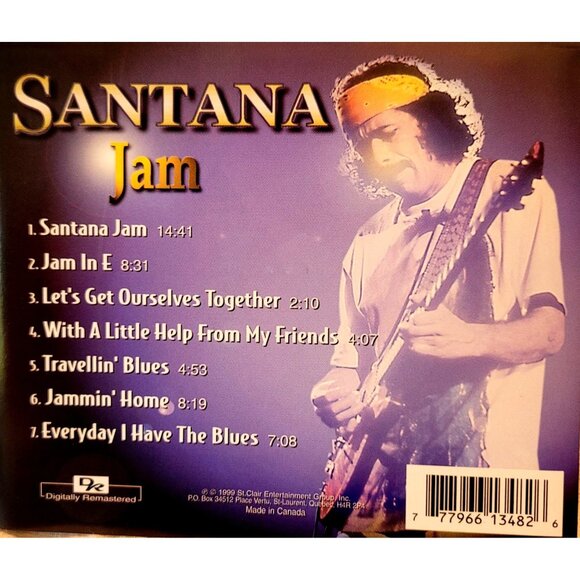 Santana Jam CD  Let's Get Ourselves Together Music Classic  37302cd - Picture 2 of 2